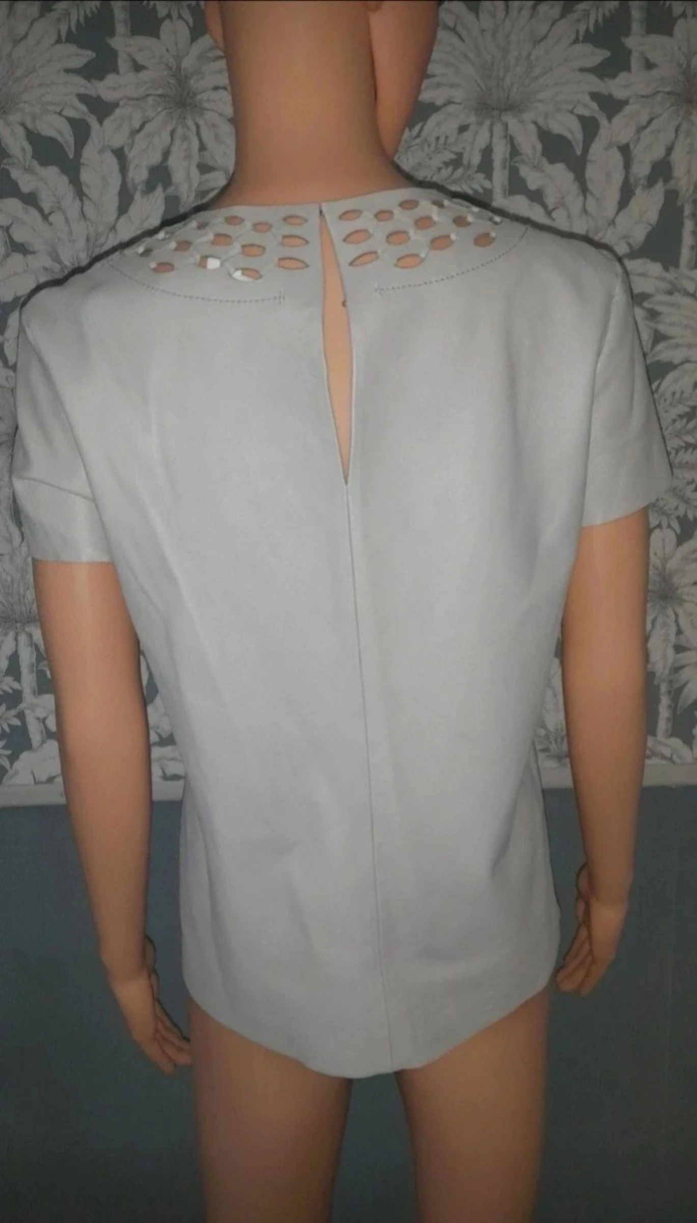 Diane Von Furstenberg leather top size 6 US – photo 7
